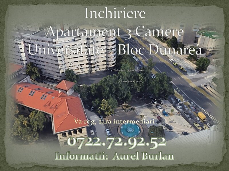 Universitate, zona 0, Bloc Dunarea 1980,